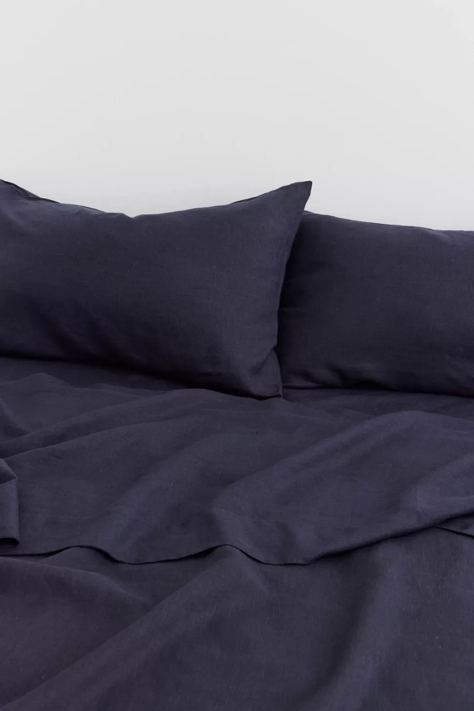 Pillow Cases | Assembly Label Standard Linen Pillow Cases Midnight