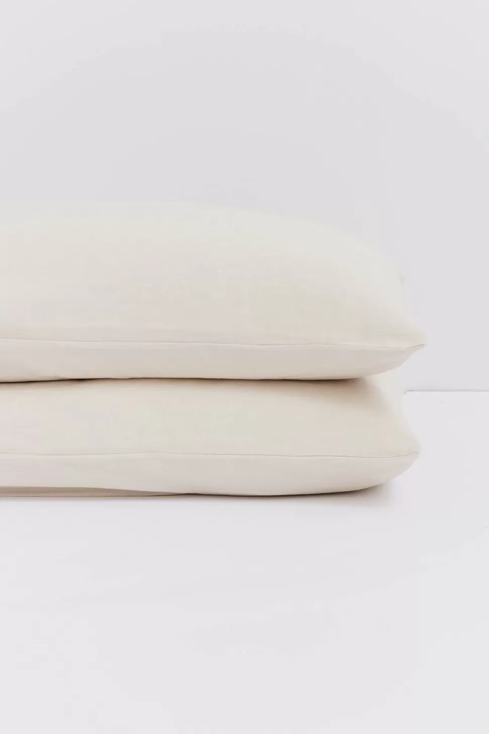 Pillow Cases | Assembly Label Standard Linen Pillow Cases Oat