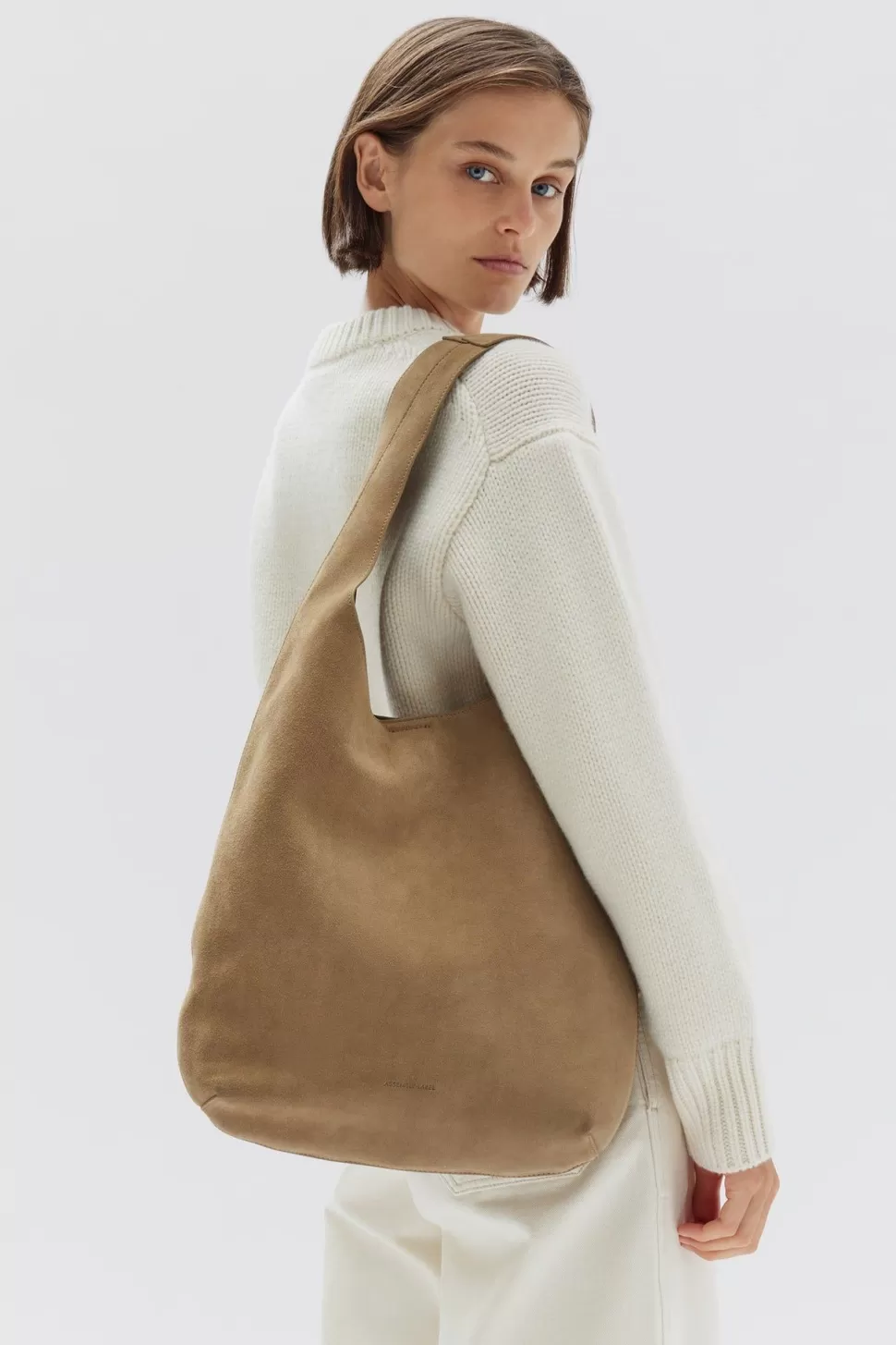 Bags | Assembly Label Suede Hobo Bag