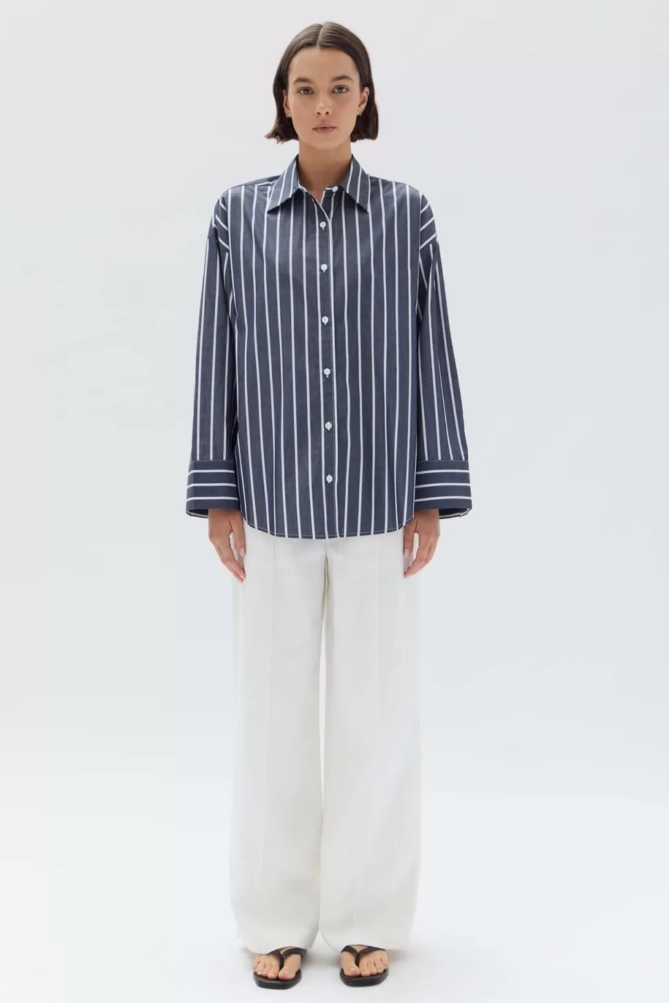 Shirts | Assembly Label Tala Poplin Stripe Shirt