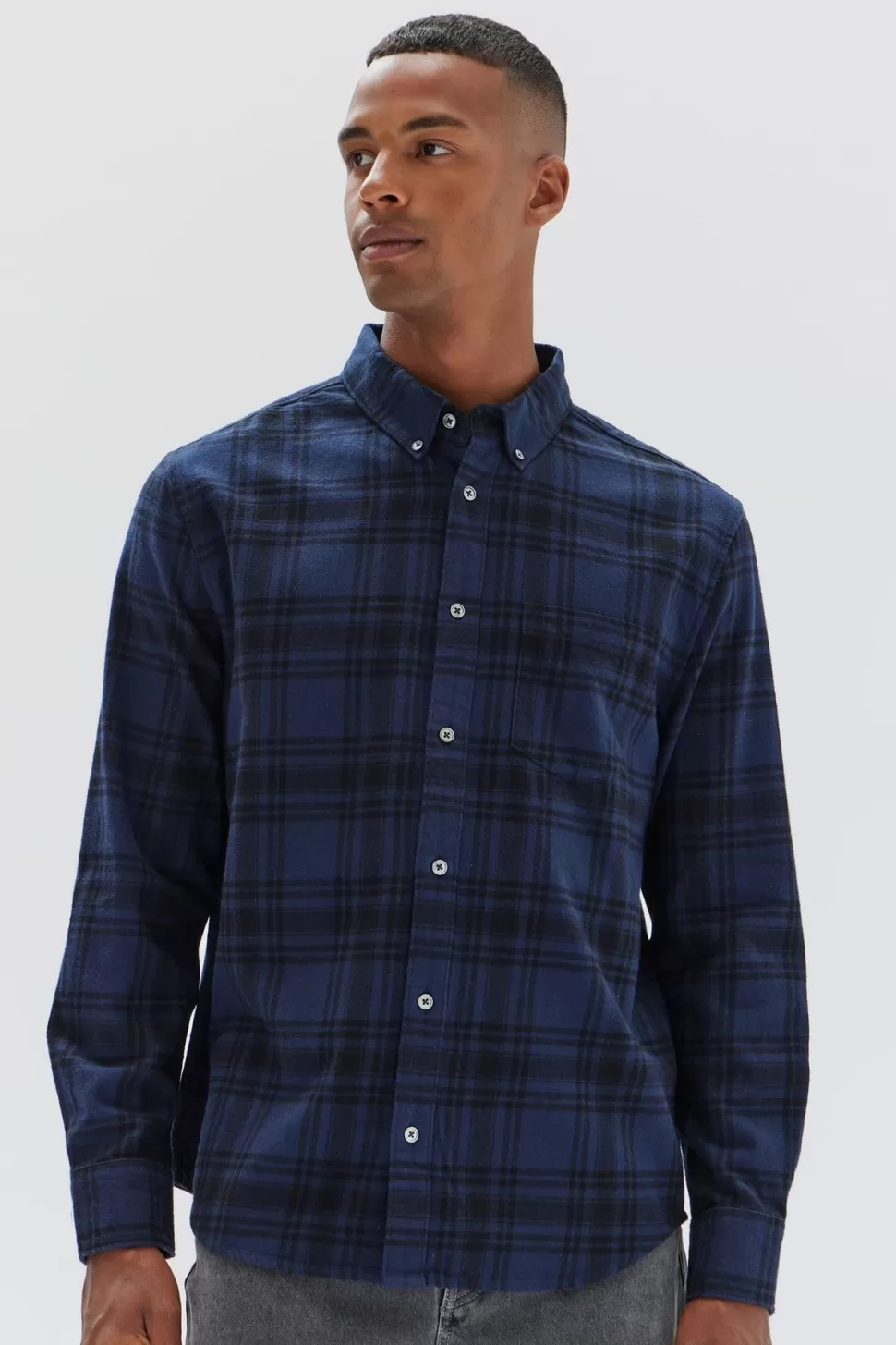 Shirts | Assembly Label Tanner Brushed Check Shirt